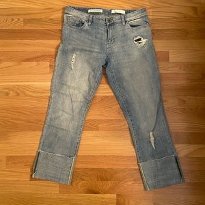 Pilcro Hyphen Boyfriend Crop